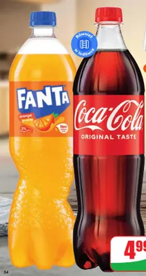 Napój gazowany Coca-Cola Original Taste promocja w Dino