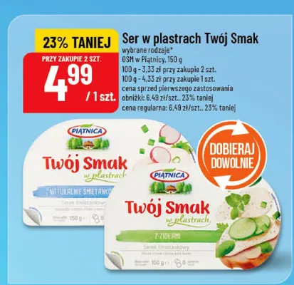 Ser w plastrach promocja w POLOmarket
