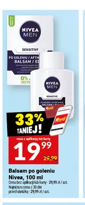 Balsam po goleniu Nivea Men promocja w Twój Market
