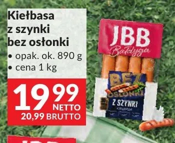 Kiełbasa z szynki bez osłonki JBB Bałdyga promocja w Makro