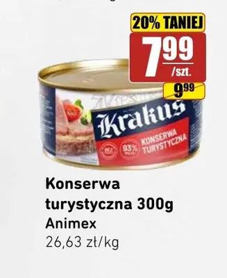 Konserwa turystyczna Krakus promocja w API Market