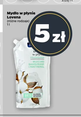 Mydło w płynie Lovena promocja w Netto