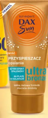Przyspieszacz opalania DAX Sun Sun Expert Ultra Bronze promocja w Dino