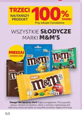 Drażetki M&M's Choco promocja w Kaufland