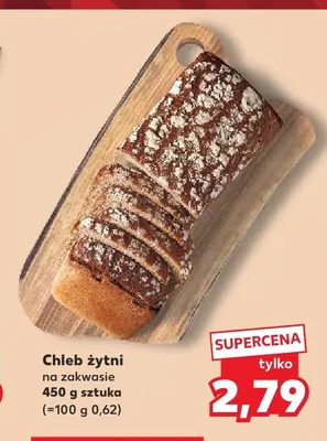 Chleb żytni na zakwasie promocja w Kaufland