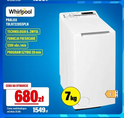 Pralka Whirlpool TDLR7220SSPLN promocja w RTV EURO AGD