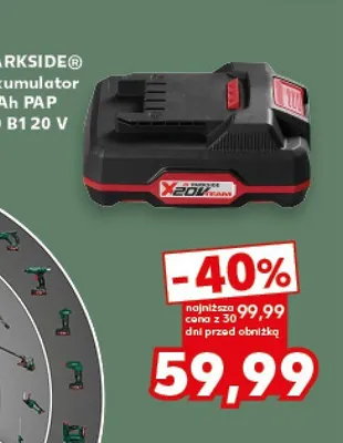 Akumulator 2 Ah PAP 20 B1 20 V promocja w Kaufland