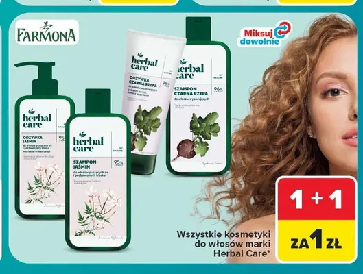 Odżywka do włosów Herbal Care promocja w Carrefour Market