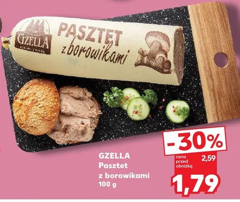 Pasztet z borowikami Gzella promocja w Kaufland