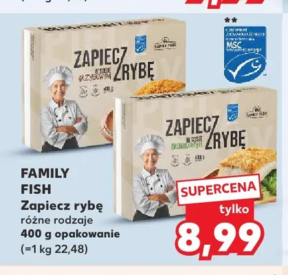Zapiecz rybę Family Fish promocja w Kaufland