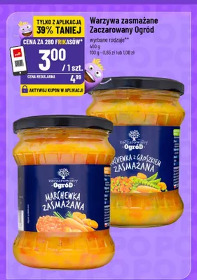 Marchewka zasmażana Zaczarowany Ogród promocja w POLOmarket