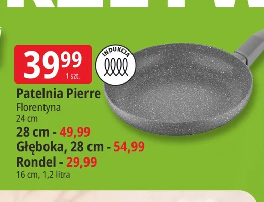 Patelnia Pierre Florentyna 24 cm promocja w Leclerc
