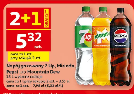 Napój gazowany Pepsi promocja w Auchan