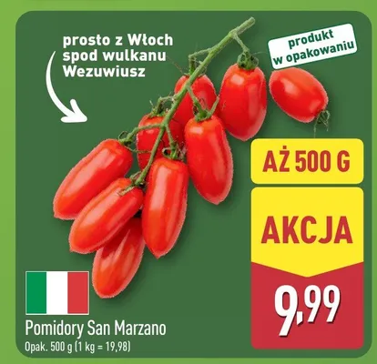Pomidory promocja w Aldi