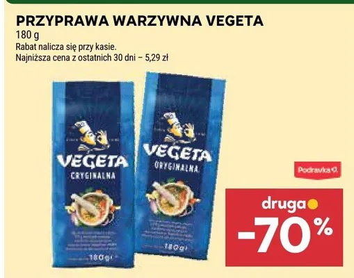 Przyprawa warzywna Vegeta promocja w Stokrotka