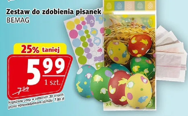 Zestaw do zdobienia pisanek promocja w Prim Market