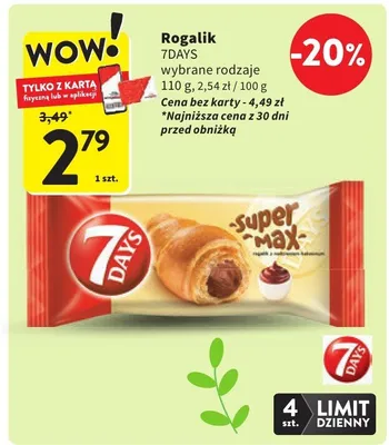 Rogalik promocja w Intermarche