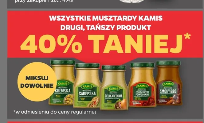 Musztarda sarepska Kamis promocja w Netto