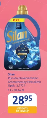 Płyn do płukania tkanin Aromatherapy Marrakesh Silan promocja w Drogerie DM