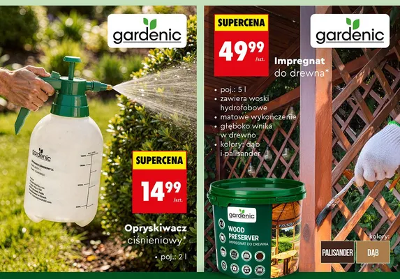 Impregnat do drewna palisander promocja w Biedronka