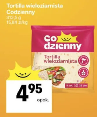 Tortilla wieloziarnista Codzienny promocja w Delikatesy Centrum