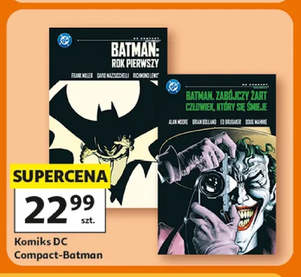 Komiks Batman Rok Pierwszy DC Compact promocja w Auchan