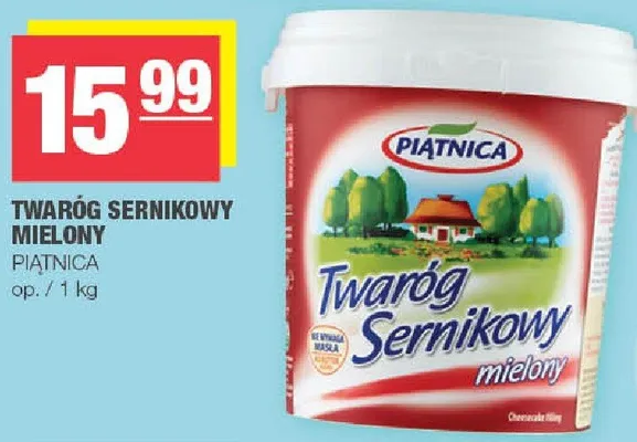 Twaróg sernikowy mielony promocja w SPAR