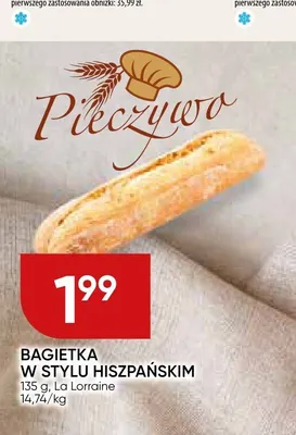 Bagietka w stylu hiszpańskim La Lorraine promocja w Chata Polska