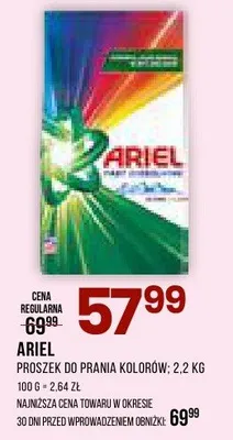 Proszek do prania kolorów promocja w Drogerie Natura