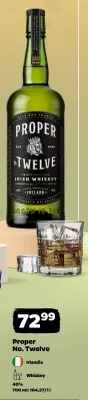 Whiskey Proper No. Twelve Irish promocja w Netto