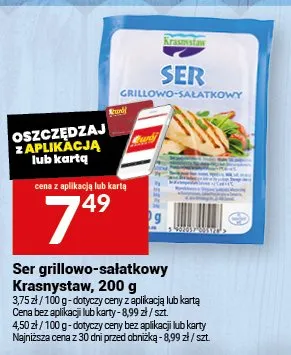 Ser grillowo-sałatkowy krasnystaw promocja w Twój Market