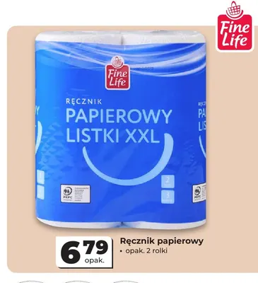 Ręcznik papierowy Fine Life promocja w Odido