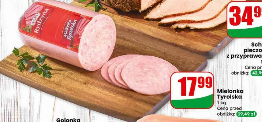 Mielonka tyrolska promocja w Dino