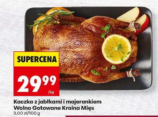 Kaczka z jabłkami i majerankiem Wolno Gotowane  promocja w Biedronka