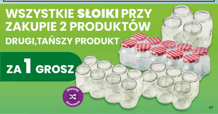 Słoiki promocja w Dino