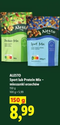 Mieszanka orzechów Alesto Sport Mix promocja w Lidl