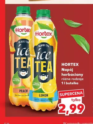 Napój herbaciany Hortex Ice Tea Lemon promocja w Kaufland