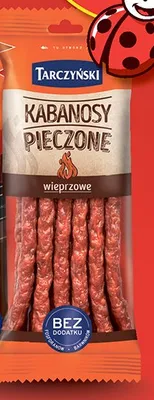 Kabanosy pieczone wieprzowe Tarczyński promocja w Biedronka