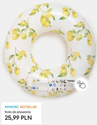 Koło do pływania promocja w Sinsay