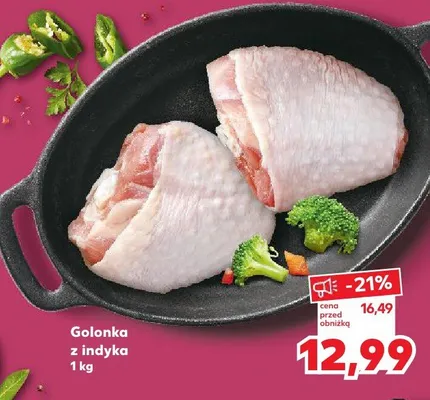 Golonka z indyka promocja w Kaufland