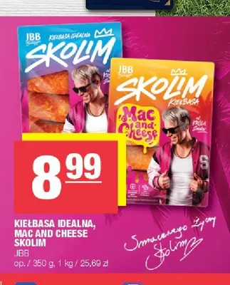 Kiełbasa idealna Skolim JBB promocja w SPAR