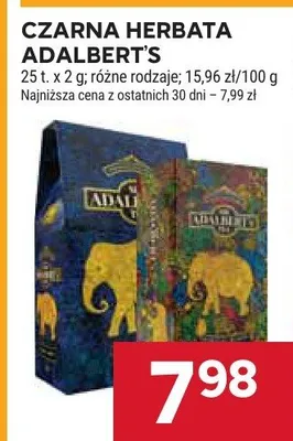 Czarna herbata promocja w Stokrotka