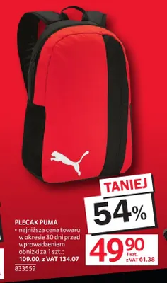 Plecak Puma promocja w Selgros