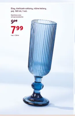 Kieliszek szklany Eloy 160 ml promocja w Rossmann