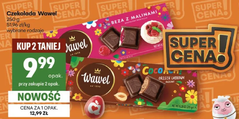 Czekolada różne rodzaje promocja w Delikatesy Centrum