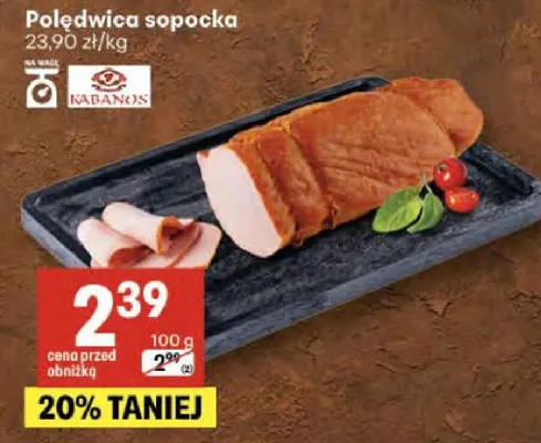 Polędwica sopocka promocja w Delikatesy Centrum