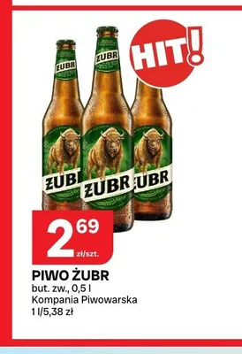 Piwo Żubr promocja w Chorten