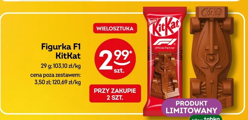 Figurka F1 promocja w Żabka