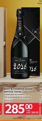 Szampan Moët & Chandon Grand Vintage promocja w Selgros