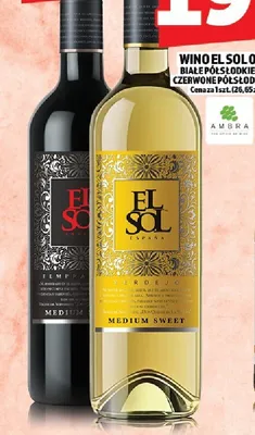 Wino El Sol promocja w TOPAZ